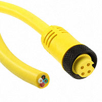 Conxall/Switchcraft - 164S72 - CABLE SGL-END STR SCKT 4POS 6'