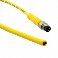 Conxall/Switchcraft - 603PT12 - CABLE SGL END STR 3POS MALE 12M