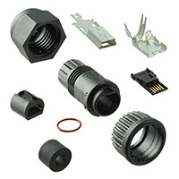 Conxall/Switchcraft - DCC-USBNB-160 - FLD INSTL MINI USB CBL PLUG