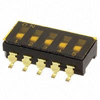 Copal Electronics Inc. - CFS-0500MB - SWITCH DIP SPST 100MA 6V