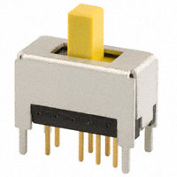 Copal Electronics Inc. - CRFS-2304W - SWITCH SLIDE DP3T 100MA 12V