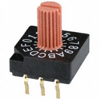 Copal Electronics Inc. - SD-1130 - SW ROTARY DIP HEX COMP 100MA 5V