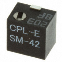 Copal Electronics Inc. - SM-42TA203 - TRIMMER 20K OHM 0.25W SMD