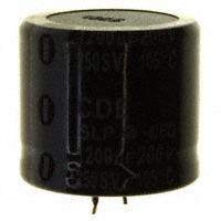 Cornell Dubilier Electronics (CDE) - SLP682M050H3P3 - CAP ALUM 6800UF 20% 50V SNAP