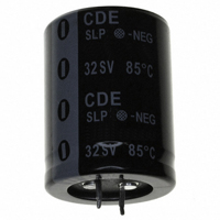 Cornell Dubilier Electronics (CDE) - SLP681M400H4P3 - CAP ALUM 680UF 20% 400V SNAP