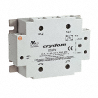 Crydom Co. - D53RV50CH - RELAY SSR IP20 50A 3PHAS PNL MNT