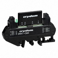 Crydom Co. - DRA1-CMX100D10 - RELAY SSR SPST-NO 100VDC 8A DIN