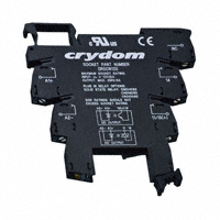 Crydom Co. - DRSCN120 - SOCKET DIN-RAIL 90-140VAC CN SER