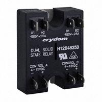 Crydom Co. - H12D4825D - RELAY SSR 25A 480VAC AC OUT PNL