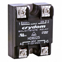 Crydom Co. - HD6090-10 - RELAY SSR 90A 600VAC AC OUT PNL